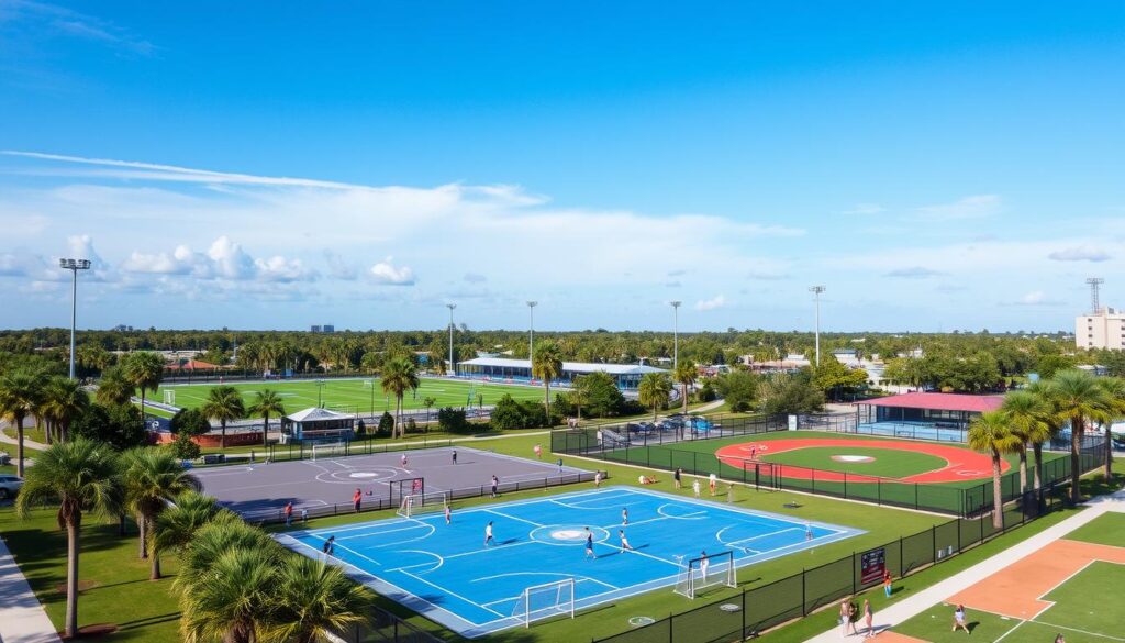 sports facilities